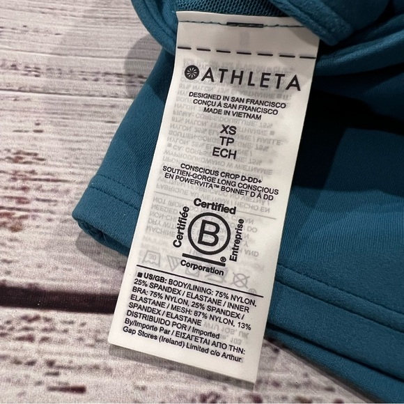 Athleta Conscious Crop Top - Picture 4 of 5